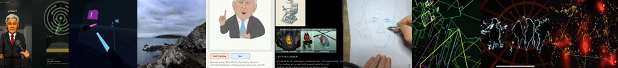 Montage of current Lucidtripper works in progress
